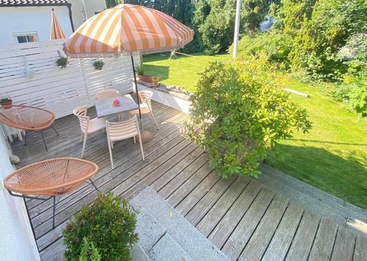 Hacienda Flats - Wunderschoene Ferienwohnungen Am Seewald Friedrichshafen Phòng bức ảnh