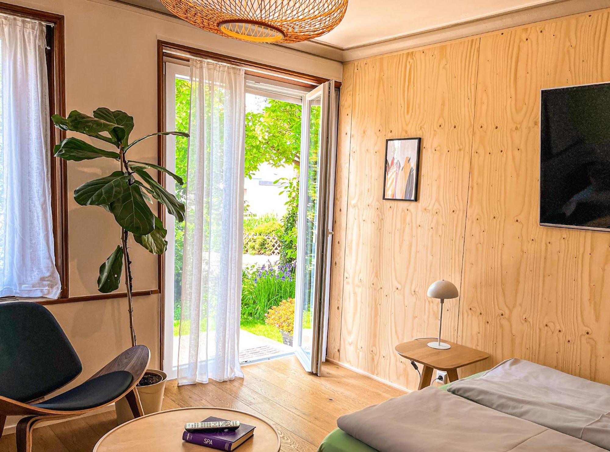 Hacienda Flats - Wunderschoene Ferienwohnungen Am Seewald Friedrichshafen Phòng bức ảnh